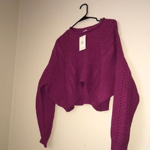 💜💗Cropped-Sweater💗💜